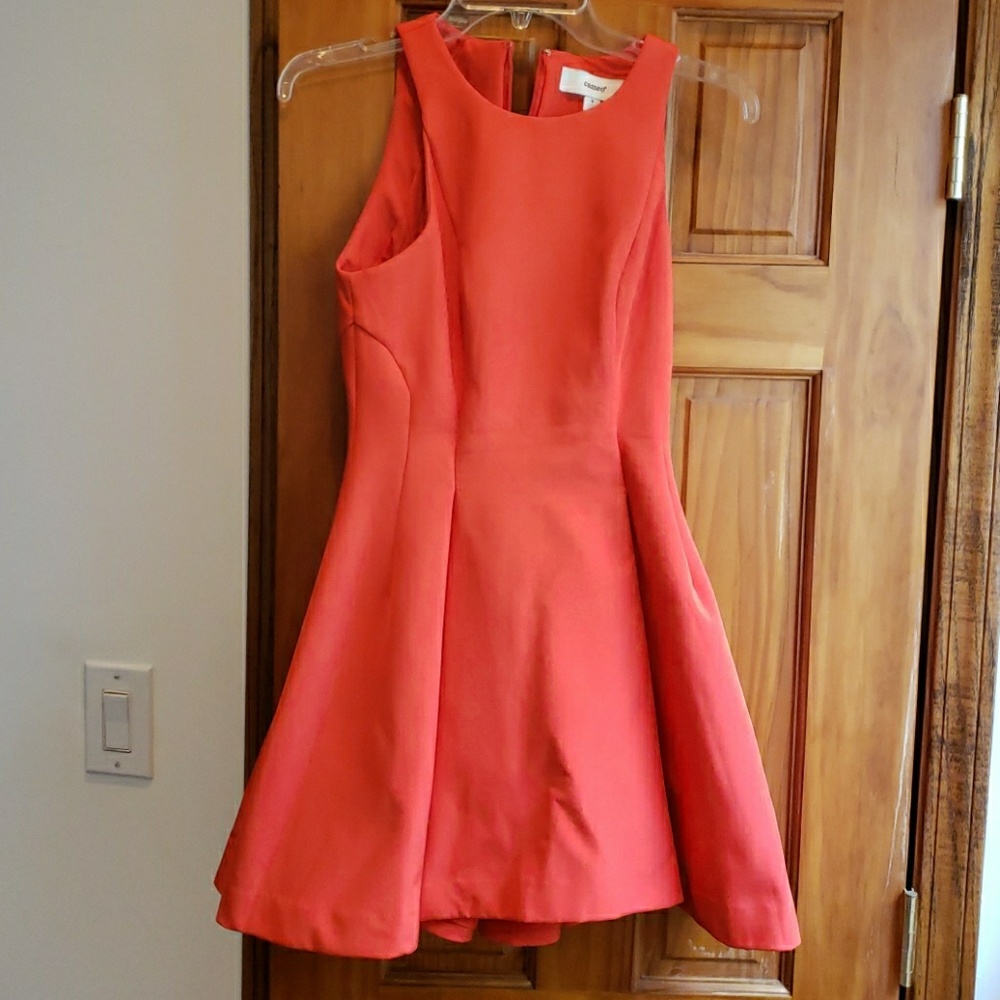 Gorgeous Coral A-Line Dress